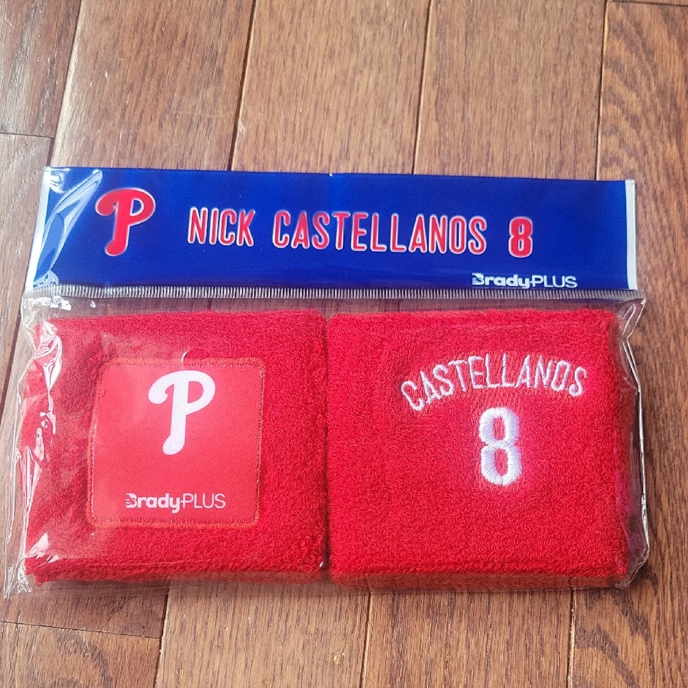 Phillies Nick Castellanos Wristbands